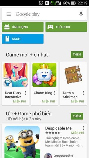 Tải CH Play APK Miễn Phí Về Cho Máy Điện Thoại Android 2