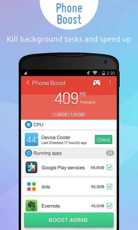 Tải Clean Master APK miễn phí về cho máy điện thoại Android 3