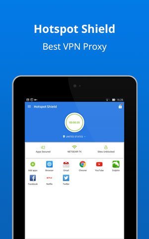Tải Hotspot Shield VPN miễn phí cho điện thoại Android 4