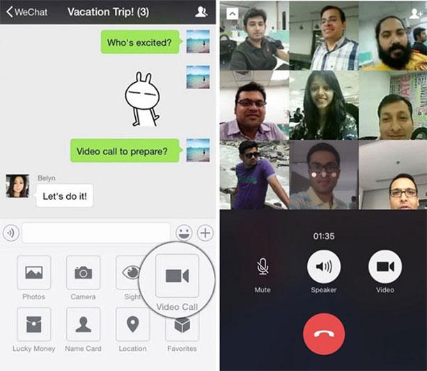 Tải WeChat ứng dụng nhắn tin, gọi điện miễn phí cho di động 3