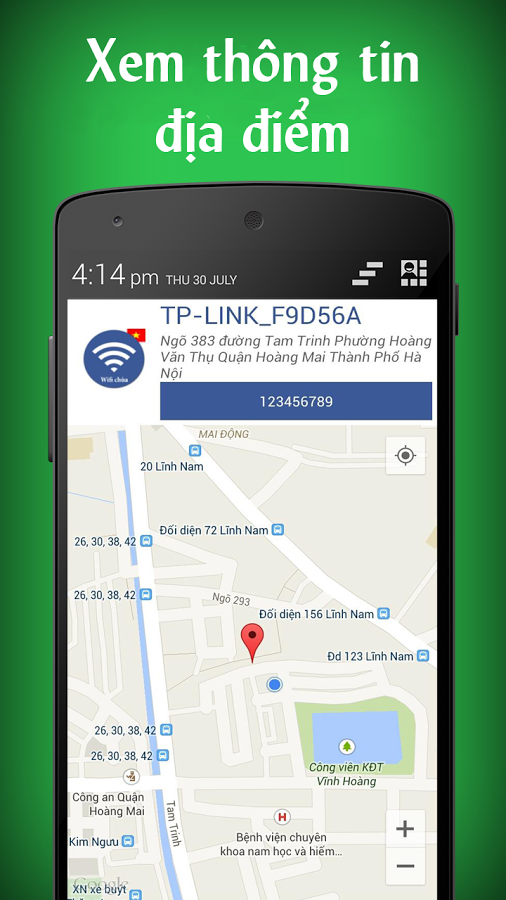 Tải Wifi Chùa miễn phí về cho máy điện thoại Android 4