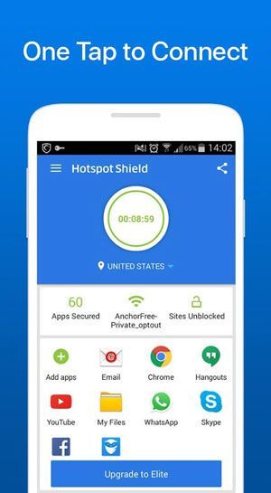 Tải Hotspot Shield VPN miễn phí cho điện thoại Android 3