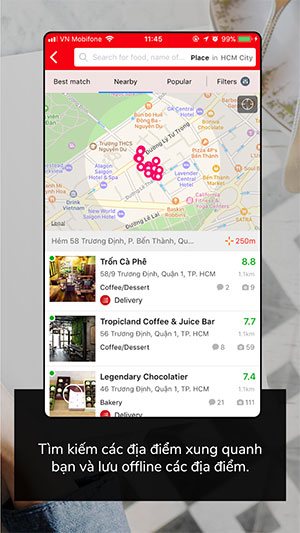 Tải Foody ứng dụng tìm địa điểm ăn uống cho điện thoại Android, iPhone 2